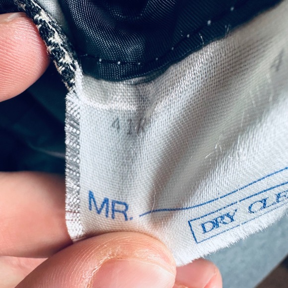 Polo Ralph Lauren Mens 41R Black Brown Houndstooth Blazer Sport Coat Jacket - Picture 5 of 14